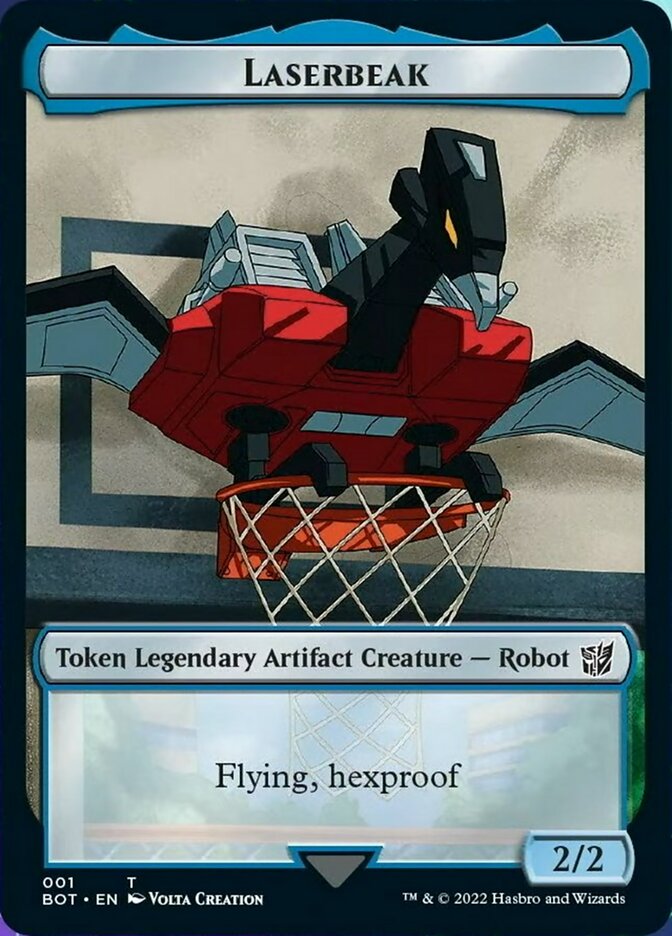 Laserbeak [Transformers Tokens] | Fandemonia Ltd