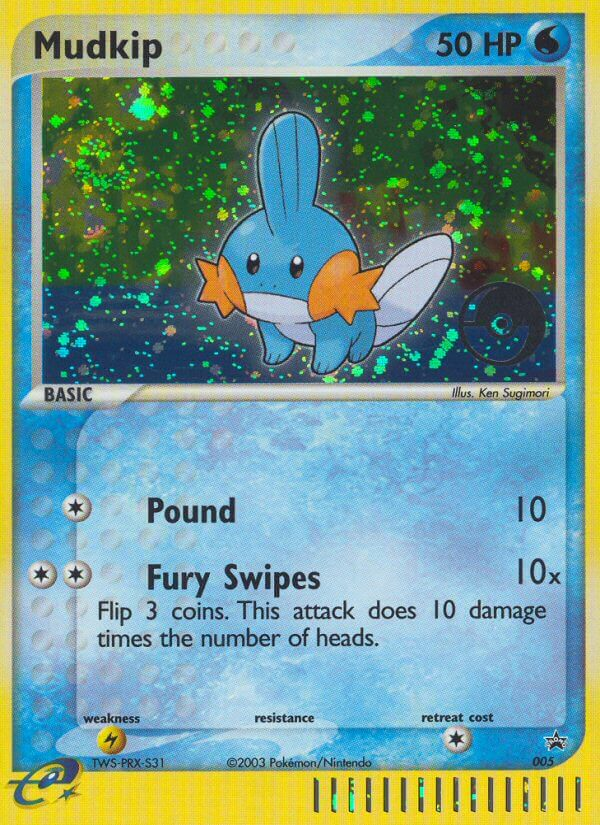 Mudkip (005) [Nintendo: Black Star Promos] | Fandemonia Ltd