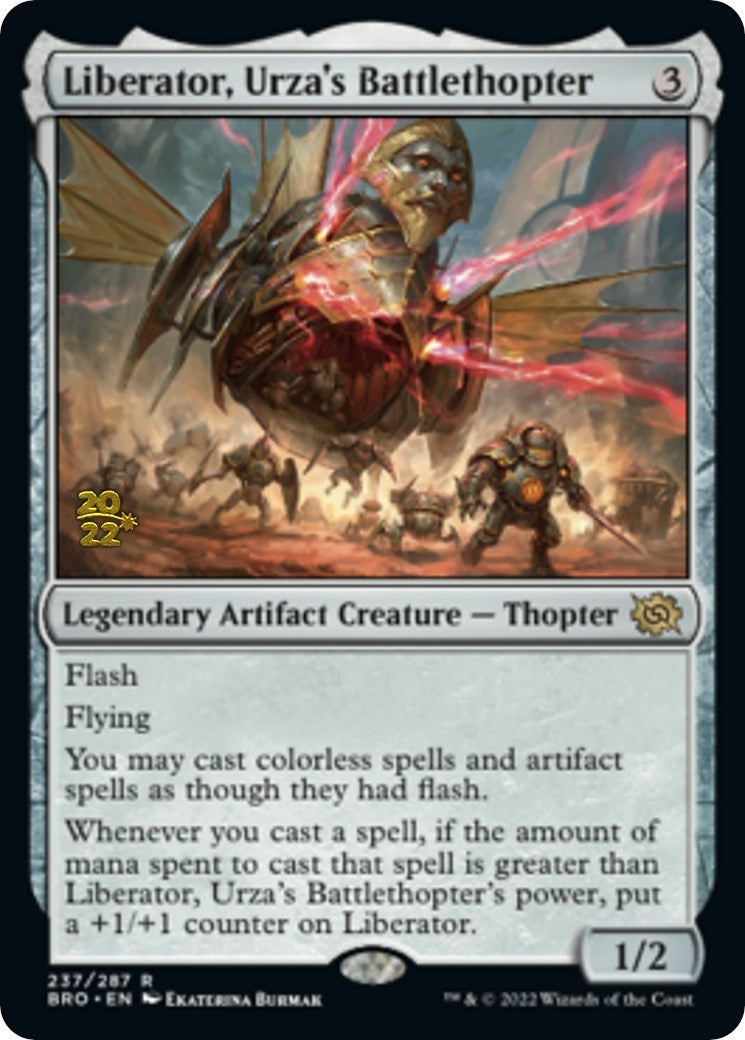 Liberator, Urza's Battlethopter [The Brothers' War: Prerelease Promos] | Fandemonia Ltd