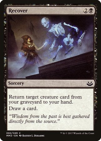 Recover [Modern Masters 2017] | Fandemonia Ltd