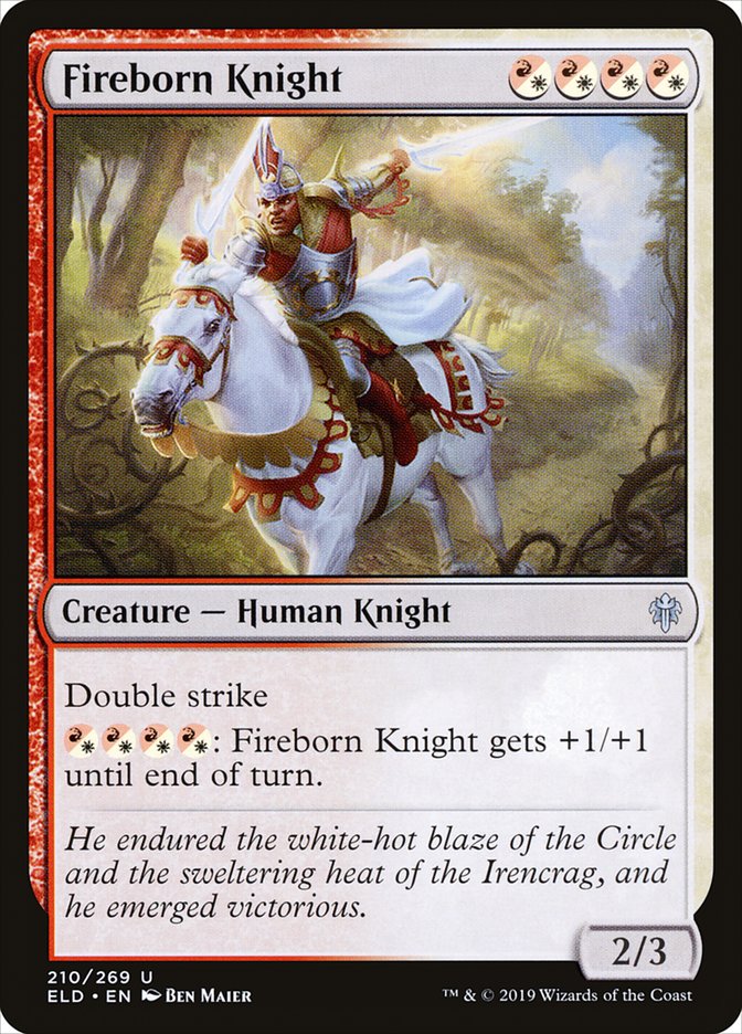 Fireborn Knight [Throne of Eldraine] | Fandemonia Ltd