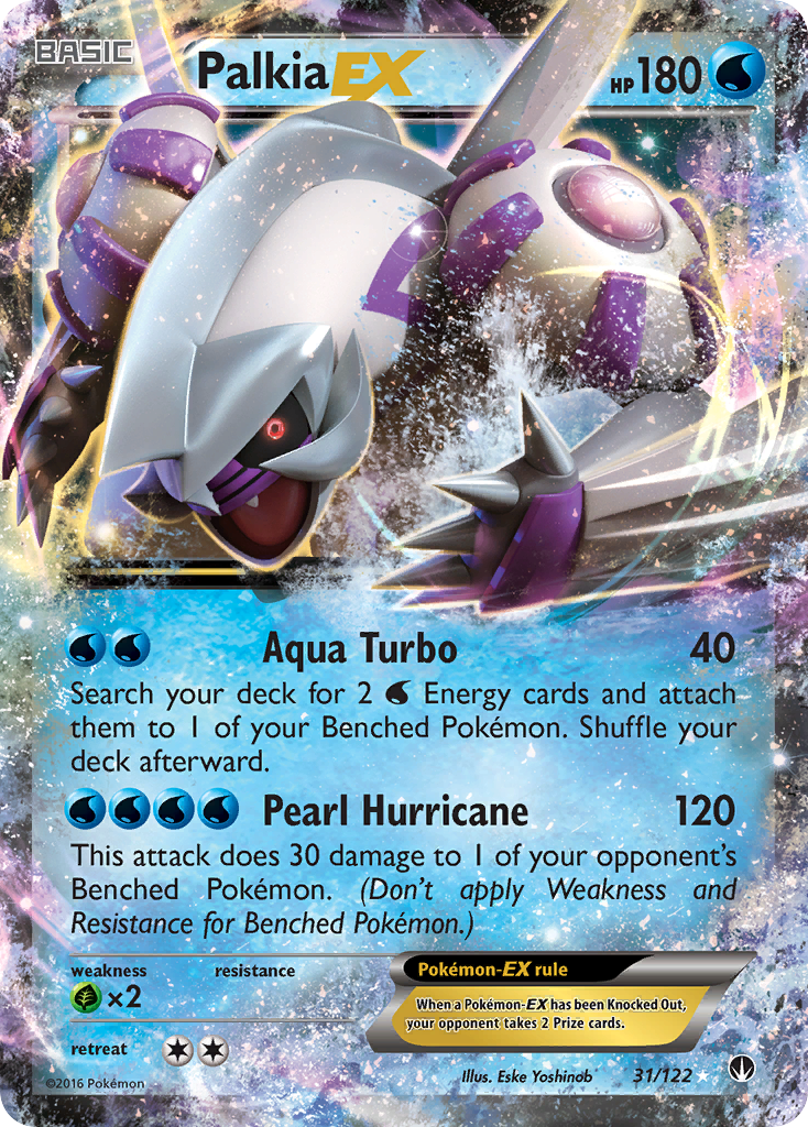 Palkia EX (31/122) [XY: BREAKpoint] | Fandemonia Ltd