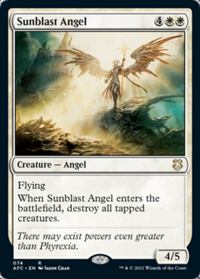 Sunblast Angel [Dungeons & Dragons: Adventures in the Forgotten Realms Commander] | Fandemonia Ltd