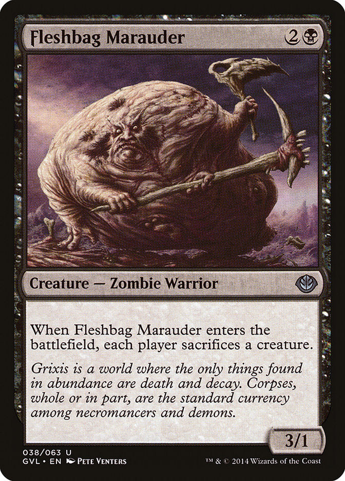 Fleshbag Marauder (Garruk vs. Liliana) [Duel Decks Anthology] | Fandemonia Ltd