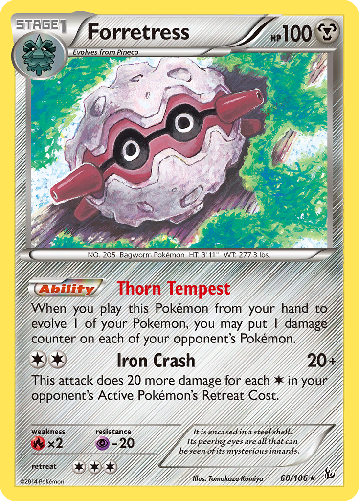 Forretress (60/106) [XY: Flashfire] | Fandemonia Ltd