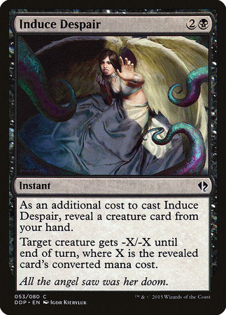 Induce Despair [Duel Decks: Zendikar vs. Eldrazi] | Fandemonia Ltd