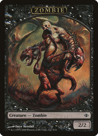 Zombie Token [Shards of Alara Tokens] | Fandemonia Ltd