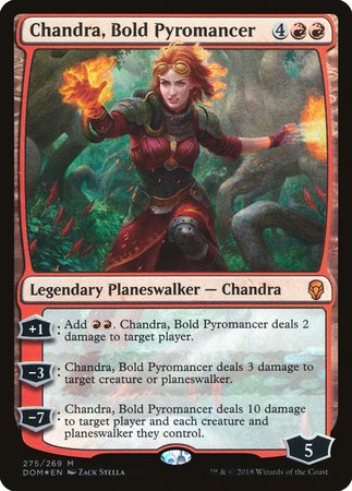 Chandra, Bold Pyromancer [Dominaria] | Fandemonia Ltd