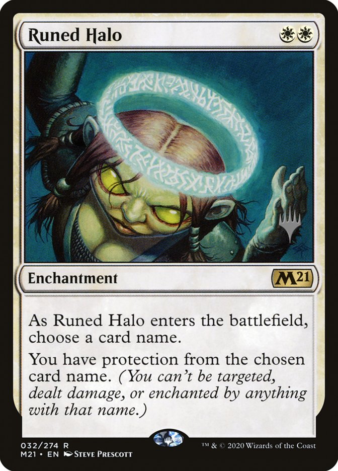 Runed Halo (Promo Pack) [Core Set 2021 Promos] | Fandemonia Ltd