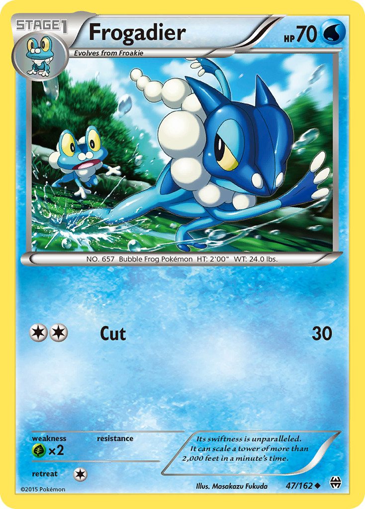 Frogadier (47/162) [XY: BREAKthrough] | Fandemonia Ltd