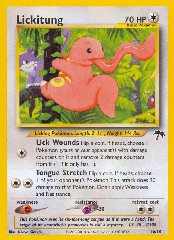 Lickitung (16/18) [Southern Islands] | Fandemonia Ltd