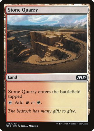 Stone Quarry [Core Set 2019] | Fandemonia Ltd