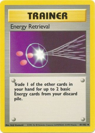 Energy Retrieval (81/102) [Base Set Unlimited] | Fandemonia Ltd