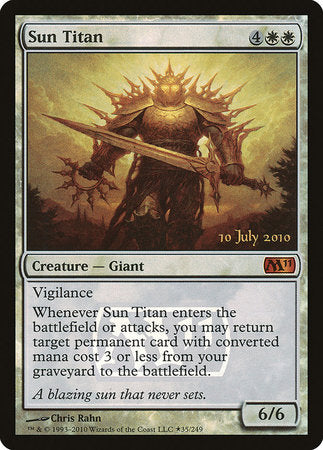 Sun Titan [Magic 2011 Promos] | Fandemonia Ltd