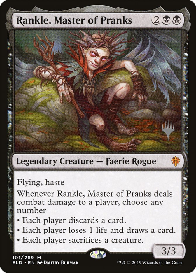 Rankle, Master of Pranks (Promo Pack) [Throne of Eldraine Promos] | Fandemonia Ltd