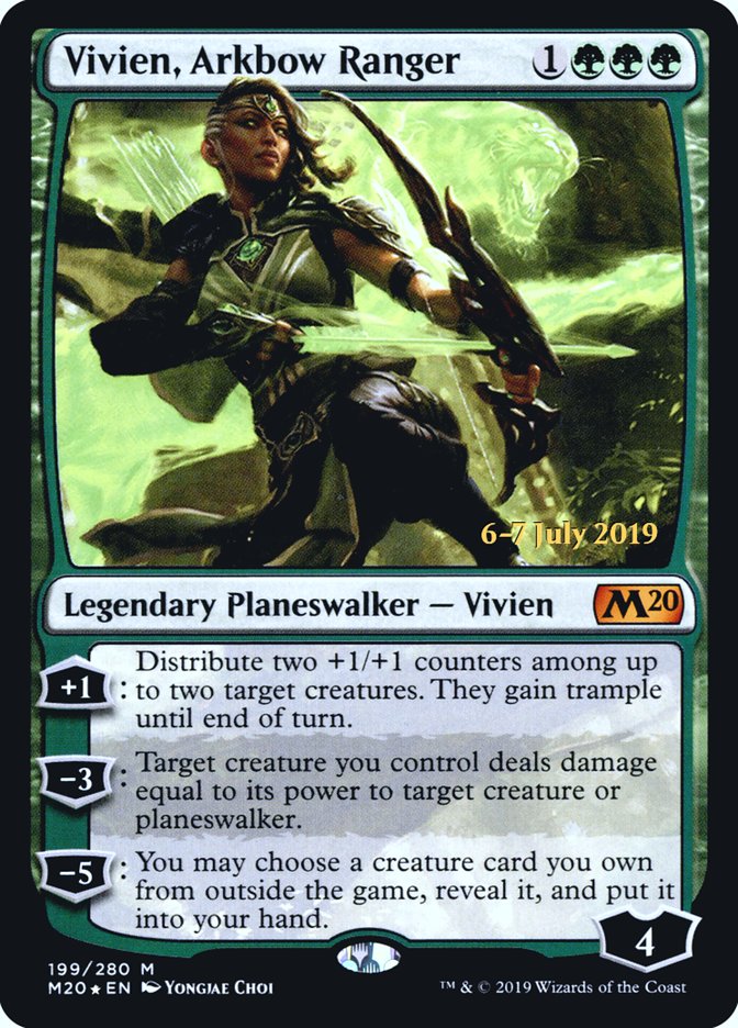 Vivien, Arkbow Ranger  [Core Set 2020 Prerelease Promos] | Fandemonia Ltd