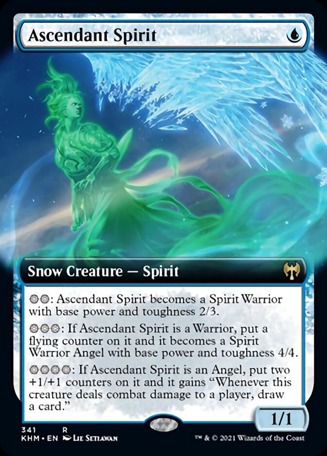 Ascendant Spirit (Extended Art) [Kaldheim] | Fandemonia Ltd