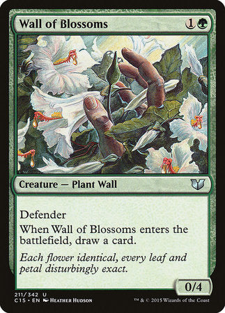 Wall of Blossoms [Commander 2015] | Fandemonia Ltd