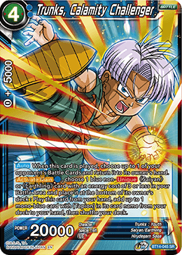 Trunks, Calamity Challenger (BT14-045) [Cross Spirits] | Fandemonia Ltd