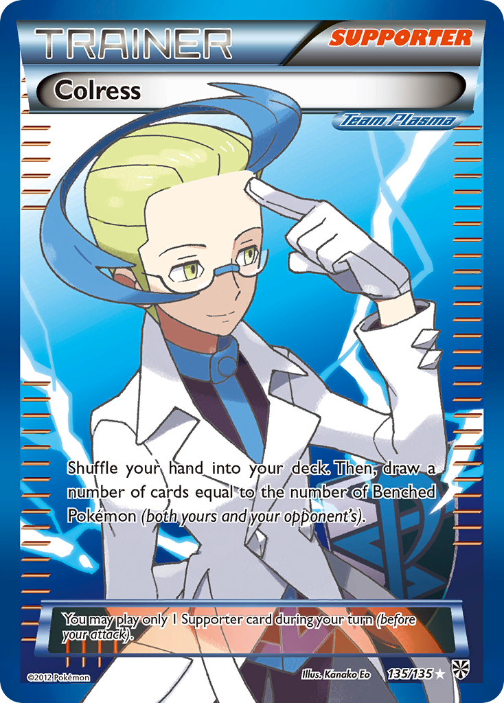 Colress (135/135) [Black & White: Plasma Storm] | Fandemonia Ltd