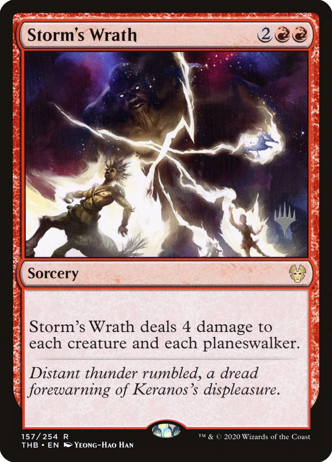 Storm's Wrath  (Promo Pack) [Theros Beyond Death Promos] | Fandemonia Ltd