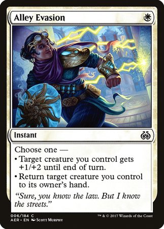 Alley Evasion [Aether Revolt] | Fandemonia Ltd