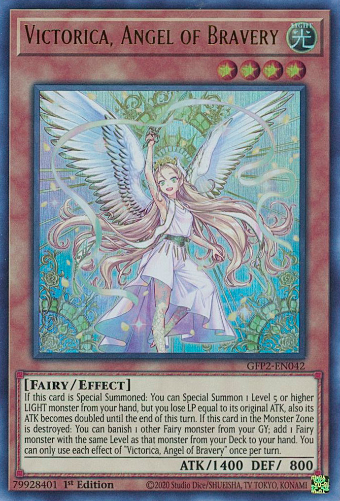 Victorica, Angel of Bravery [GFP2-EN042] Ultra Rare | Fandemonia Ltd