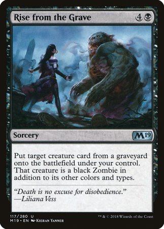 Rise from the Grave [Core Set 2019] | Fandemonia Ltd