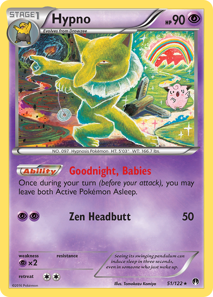 Hypno (51/122) [XY: BREAKpoint] | Fandemonia Ltd