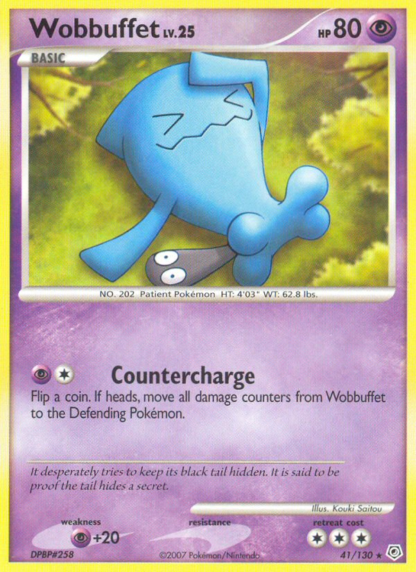 Wobbuffet (41/130) [Diamond & Pearl: Base Set] | Fandemonia Ltd