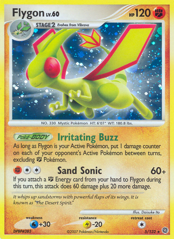 Flygon (5/132) [Diamond & Pearl: Secret Wonders] | Fandemonia Ltd