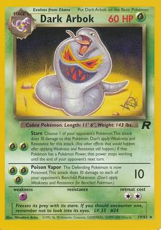 Dark Arbok (19/82) (W Stamped Promo) [Team Rocket Unlimited] | Fandemonia Ltd