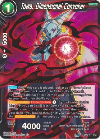 Towa, Dimensional Convoker (BT12-141) [Vicious Rejuvenation Prerelease Promos] | Fandemonia Ltd