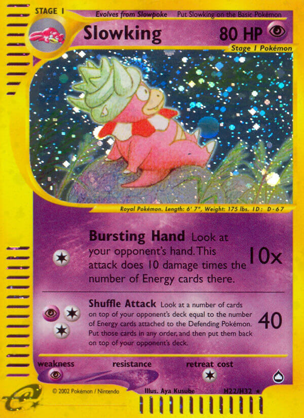 Slowking (H22/H32) [Aquapolis] | Fandemonia Ltd