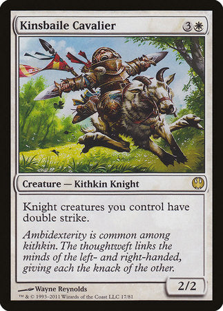 Kinsbaile Cavalier [Duel Decks: Knights vs. Dragons] | Fandemonia Ltd