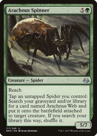 Arachnus Spinner [Modern Masters 2017] | Fandemonia Ltd