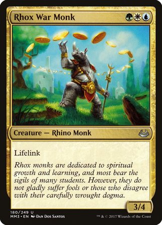 Rhox War Monk [Modern Masters 2017] | Fandemonia Ltd