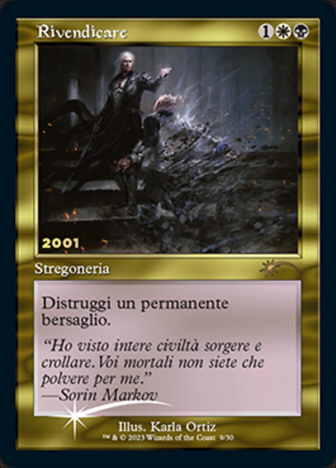 Rivendicare (Vindicate) [30th Anniversary Promos] | Fandemonia Ltd