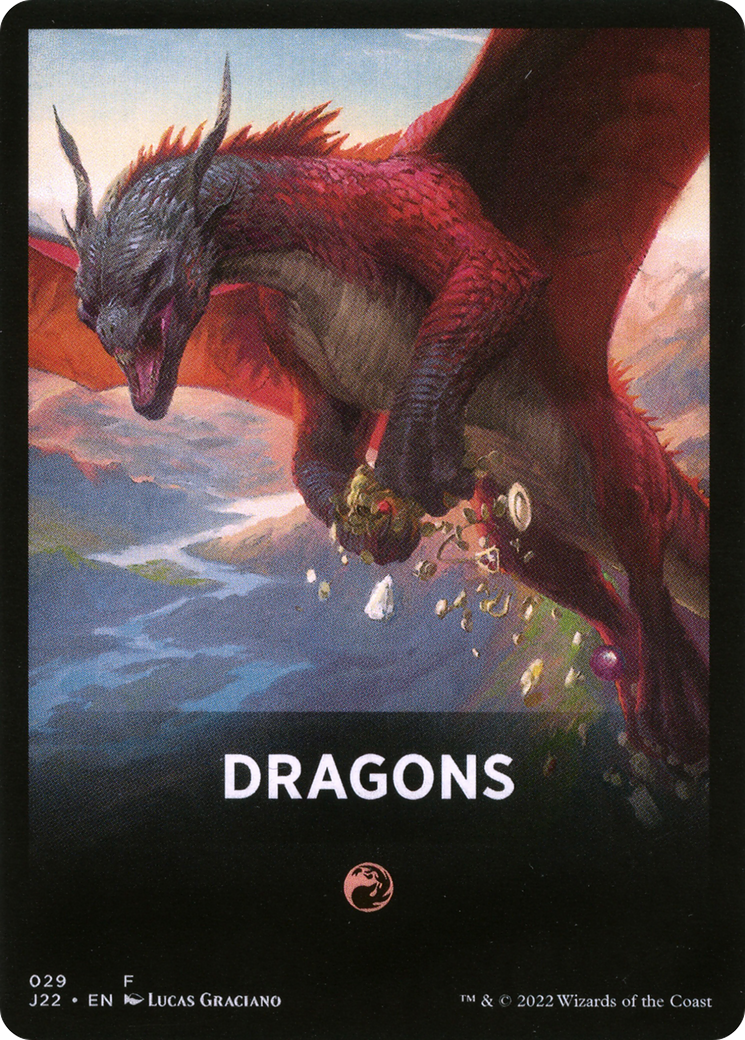 Dragons Theme Card [Jumpstart 2022 Front Cards] | Fandemonia Ltd