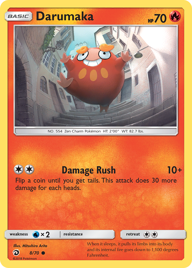 Darumaka (8/70) [Sun & Moon: Dragon Majesty] | Fandemonia Ltd