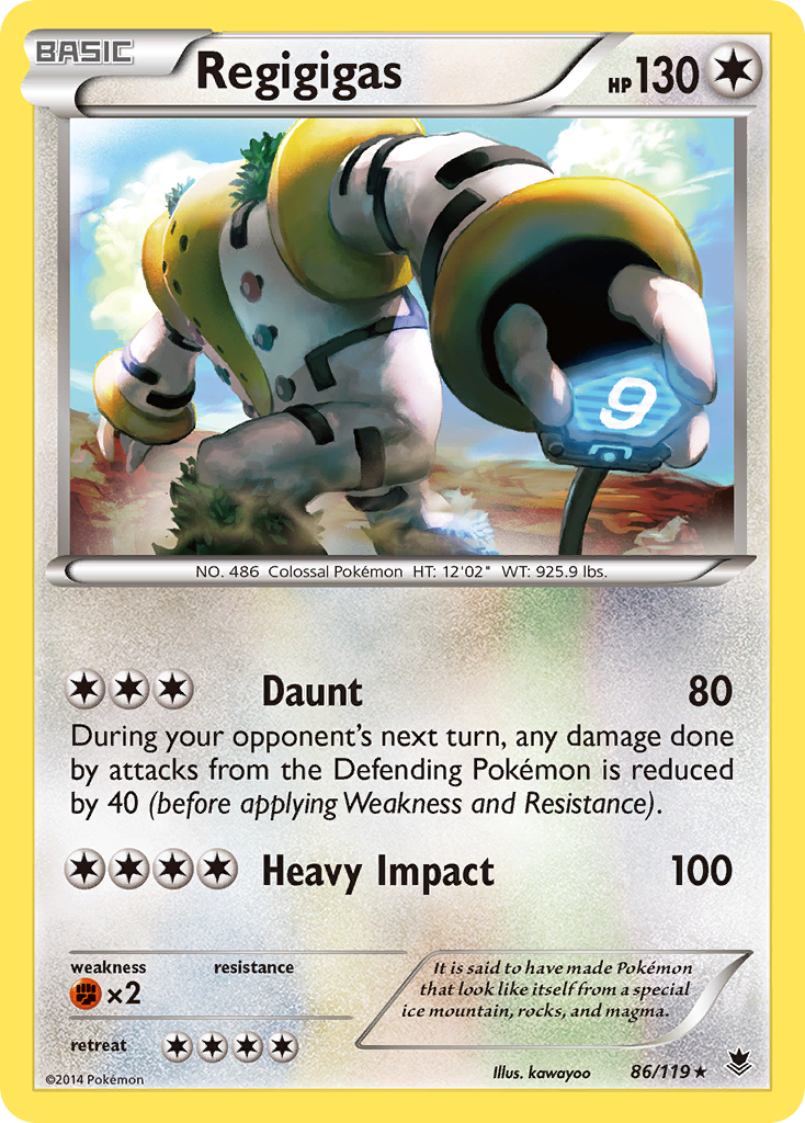 Regigigas (86/119) [XY: Phantom Forces] | Fandemonia Ltd