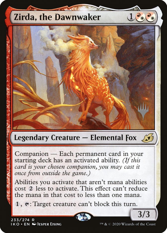 Zirda, the Dawnwaker (Promo Pack) [Ikoria: Lair of Behemoths Promos] | Fandemonia Ltd