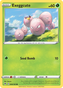 Exeggcute (004/185) [Sword & Shield: Vivid Voltage] | Fandemonia Ltd