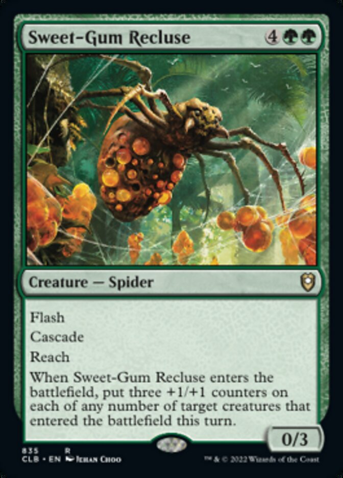 Sweet-Gum Recluse [Commander Legends: Battle for Baldur's Gate] | Fandemonia Ltd