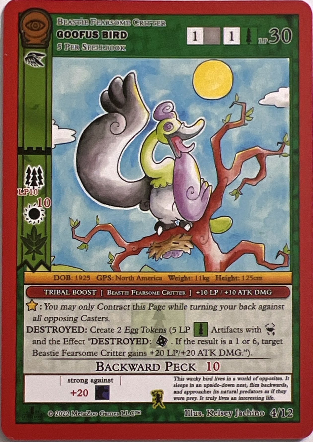 Goofus Bird [Seance: First Edition Release Event Deck] | Fandemonia Ltd