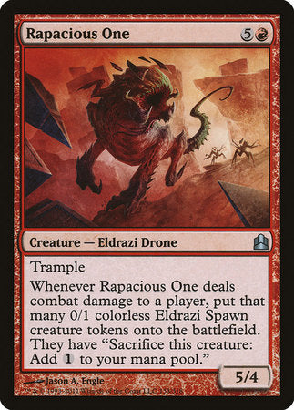 Rapacious One [Commander 2011] | Fandemonia Ltd