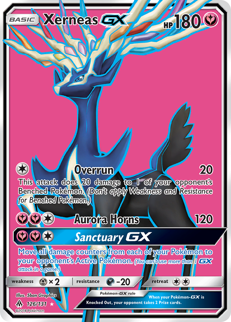 Xerneas GX (126/131) [Sun & Moon: Forbidden Light] | Fandemonia Ltd