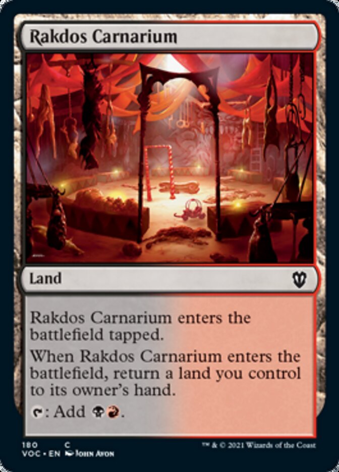 Rakdos Carnarium [Innistrad: Crimson Vow Commander] | Fandemonia Ltd