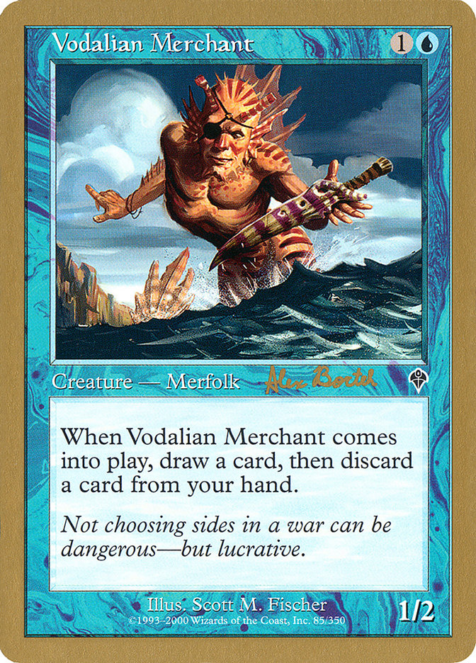 Vodalian Merchant (Alex Borteh) [World Championship Decks 2001] | Fandemonia Ltd