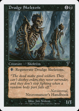 Drudge Skeletons [Seventh Edition] | Fandemonia Ltd